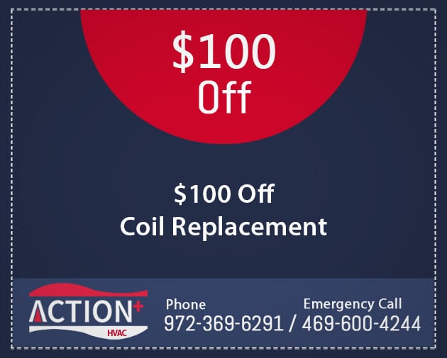$100 off Coil Replacement